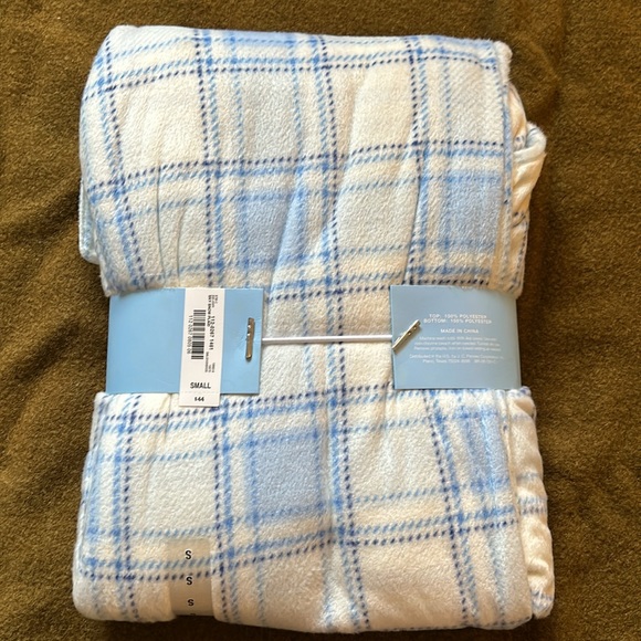 NWT Fleece Plaid sleep set small - Picture 3 of 4